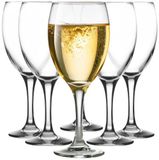 Glasmark Krosno Bierglazen Set 0,5 liter Glazen Bier Bierpul Bierglas Glaswerk Drinkglas Vaatwasserbestendig 6 X 500 Ml