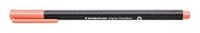 Staedtler Triplus Fineliner 334 SB10 Tips Desktop Doos Standaard verpakking Pack of 10 Zalm