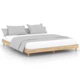 VidaXL Bedframe Sonoma Eiken 120x200 cm