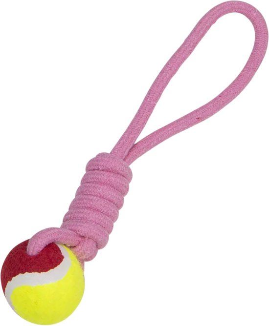 Jack and Vanilla Kalanga Hondenspeelgoed - 35 cm - Roze
