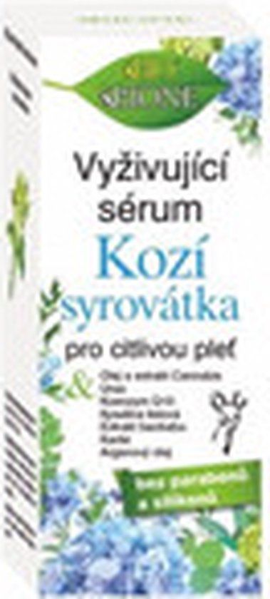 Bione Cosmetics Kozí syrovátka Vyživující sérum voor gevoelige huid 40 ml