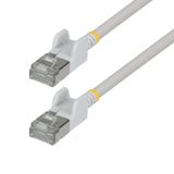 StarTech.com 6ASTP34WHS15CM10PK Netwerkkabel Wit 0,15 m Cat6a U/FTP (STP) Rond