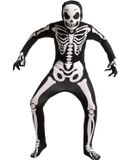 Win-Products Halloweenshops Halloween - Boos skeleten pak - kinderkostuum - Zwart - S - Katoen