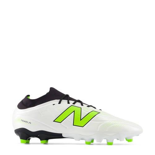 New Balance Tekela Magique V Senior voetbalschoenen wit/geel