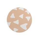 Questo Casa Ronde Digitally Printed Mouse Pad, Non-Slip Base, for Office and Home, Diameter: 22 cm
