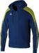 Erima Evo Star Trainingsjack Met Capuchon Kinderen - Marine / Lime | Maat: 164