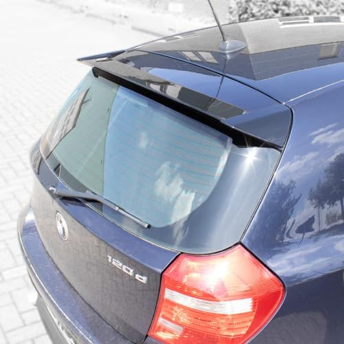 Dakspoiler compatibel met BMW 1-Serie E81/E87 3/5-deurs 2004-2011 (ABS Glanzend zwart)