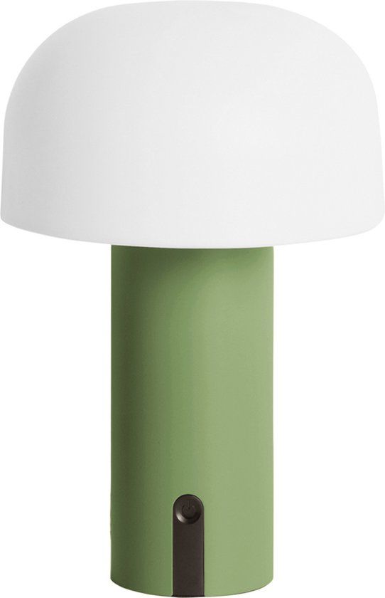 Leitmotiv Luca LED Table Lamp - Green - Ø15cm - Scandinavian