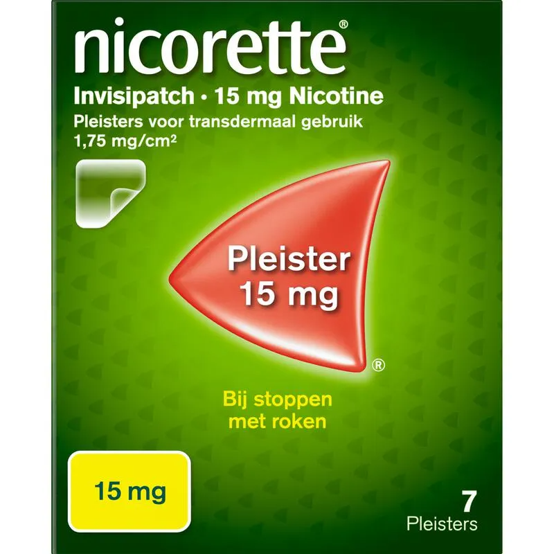 Nicorette Pleister 15mg Invisipatch
