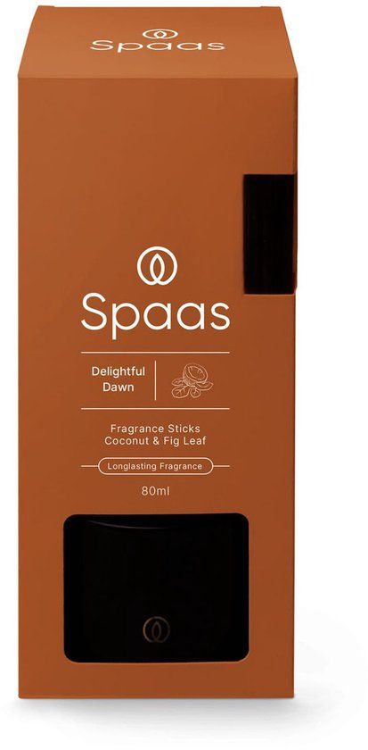 Spaas Geurstokjes Kokosmelk en Vijgenblad - 80 ml