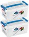 Sunware Q-LINE boîte de rangement - avec plateau - plastique - 30 x 20 x 14,5 cm - boîte à couture