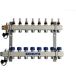 Schütz Collecteur Type Komfort 90-3 Pour 8 Circuits, Inox, Longueur 470 mm, 3053416