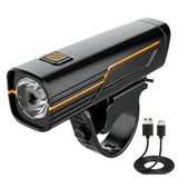 EBUYFIRE Fietsvoorlicht, oplaadbaar, USB C, IPX4, 4 modi, superhelder, voor fietsen op de weg en 's nachts