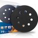 S&R Papier de verre imperméable avec velcro 125 mm - Set de 70 pièces - Grain 320-2000