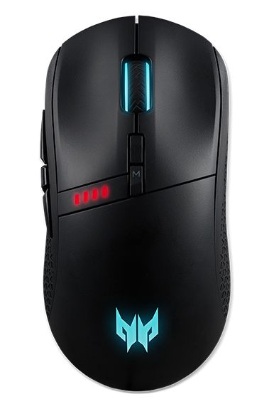 Acer Predator Cestus 350 Gaming Mouse - 16000 DPI - Wireless - Black