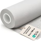 Amazinggirl Polyester stof waterdicht doek verkocht per meter 5 m x 160 cm - lichtgrijs