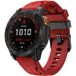Garmin Bracelet silicone race Fenix 7 (rouge)