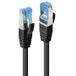 LINDY 47184 15m Cat.6A S/FTP LSZH câble réseau, noir