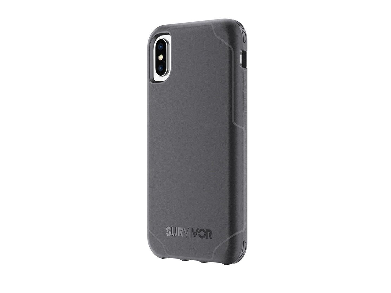 Griffin Survivor Strong iPhone X hoesje zwart