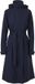 AGU Trench Coat Long Urban Outdoor Dames regenjas Blauw Maat XXL