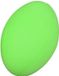 Ballon de rugby en mousse non revêtue pré-sport - Vert, Taille 3