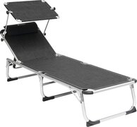 Outwell Victoria Lounger, zwart/grijs