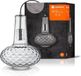 Ledvance Pendelarmatuur: voor plafond, E27, Vintage 1906® Carved / 220…240 V, body materiaal: glas, IP20, 1-bundel