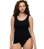 Triumph Feel Of Cotton Tank Top 10224975-0004 BLACK-44
