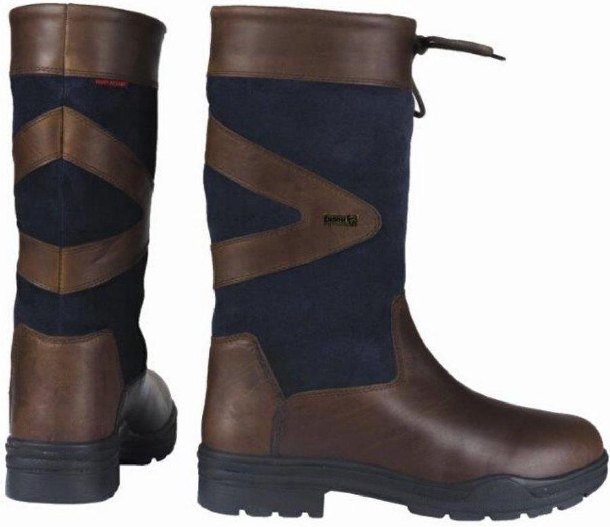 Horka Leren Laars Greenwich 146270 Blauw - blauw - 41