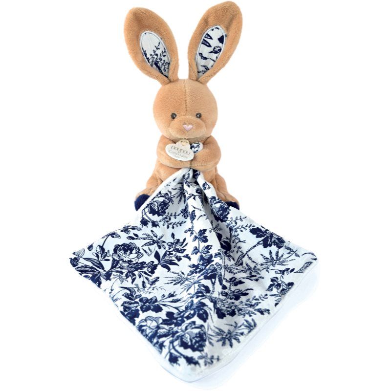 Gift Set - Doudou Rabbit and Blue Blanket