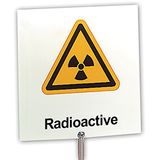 3B Scientific U8483218 waarschuwingsbord "Radioaktivity"
