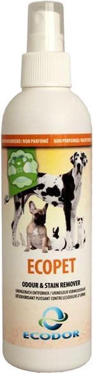 Ecodor EcoPet Geur- & Vlekverwijderaar - 250 ml