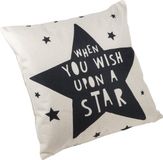QUVIO Kussenhoes Ster - Polyester - 45 x 45 cm