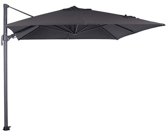 Garden Impressions Hawaii Zweefparasol - 250x250 cm - Zwart