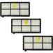 Vhbw 3x Filtres Hepa pour Irobot Roomba 800, 900 Series Aspirateurs