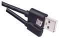EMOS USB-kabel 2.0 A/M - micro B/M, 1 meter, zwart, Quick Charge, modelnummer 71097
