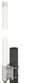 DeLOCK 12631 Antenne omnidirectionnelle type N 2,93 dBi Blanc
