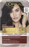 Excellence L'Oreal Make Up Excellence Haarkleur Zonder Ammoniak 2U-Darkest Brunette