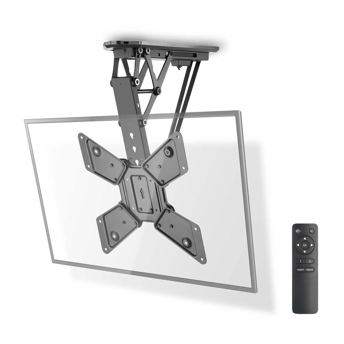 Nedis Gemotoriseerde TV Plafondbeugel | 23-55 inch | Zwart