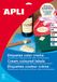 APLI 11800 Permanente Creme etiketten 70,0 x 37,0 mm 20 vellen