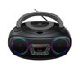 Denver TCL-212BT GREY Draagbare CD Speler - Bluetooth - FM Radio - Zwart/Grijs