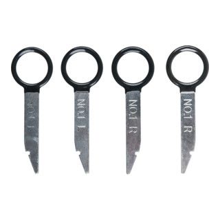 KS Tools Radio/Navigatie Unit Ontgrendelingsgereedschap - 4-delig