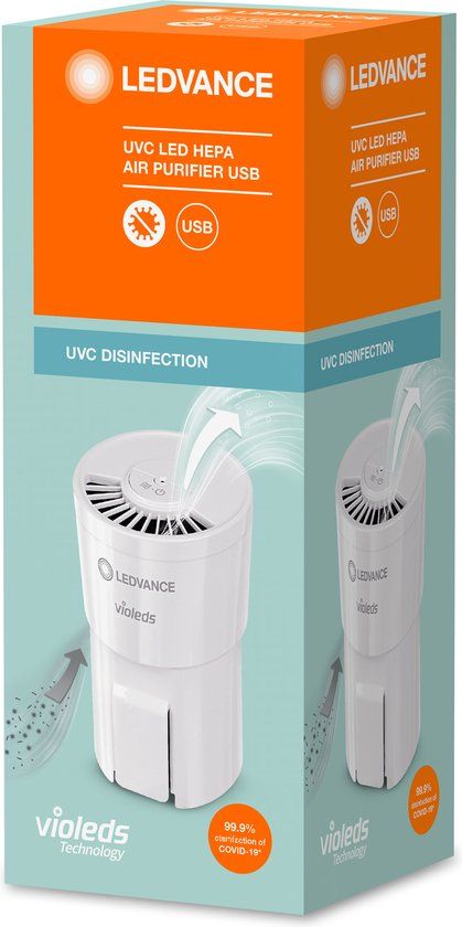 Ledvance UVC HEPA Luchtreiniger - Wit