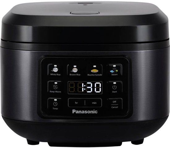 Panasonic SR-DA152KXE Rijstkoker en stoomkoker 4 l Zwart