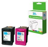 HP Officejet 4500 (901XL) Deux cartouches d'encre