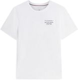 Tommy Hilfiger Heren T-shirt Korte Mouw Katoen Maat M Navy/Bloedrood/Zwart/Wit