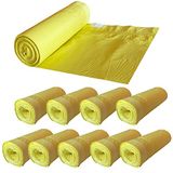 200 WellHome 200 stuks 30 liter afvalzakken van polyethyleen 50 x 75 cm
