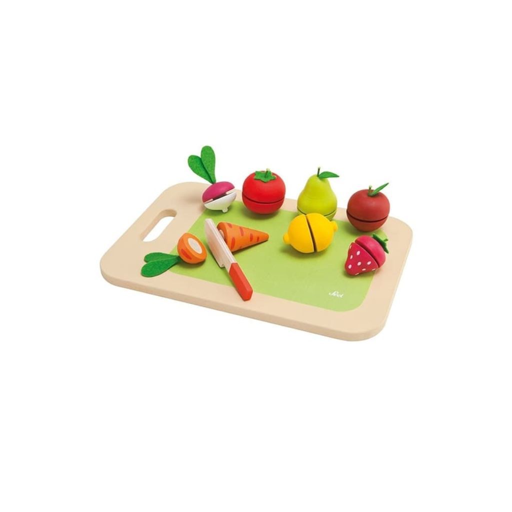 Sevi Snijplank Fruit en Groente 9-delig - Multicolor