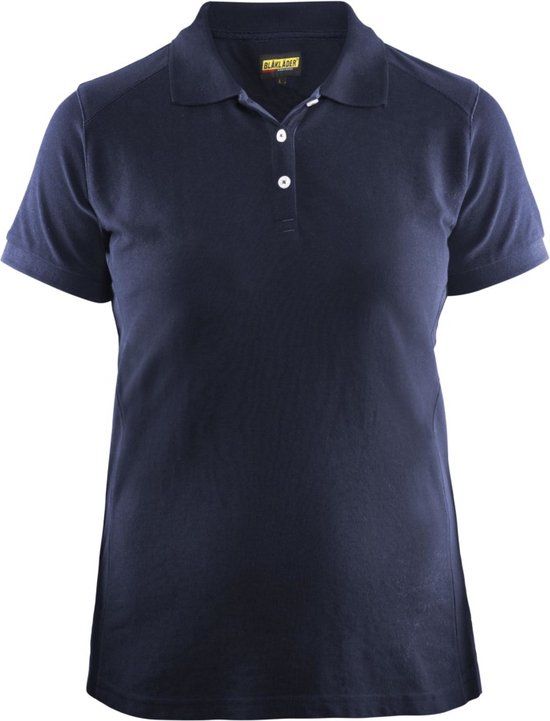 Blåkläder Blaklader Dames poloshirt piqué 3390-1050 - Marineblauw - L