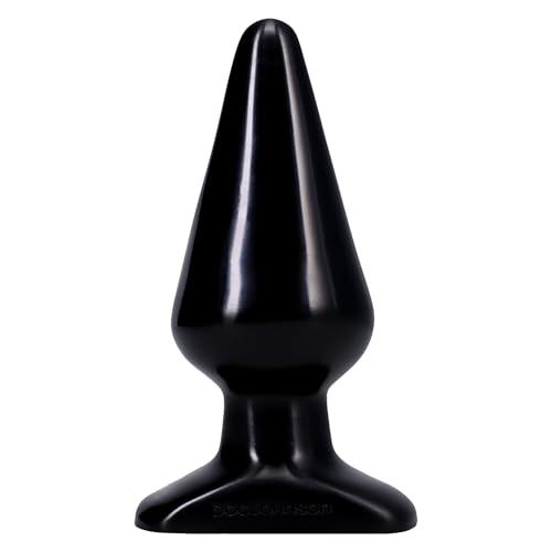 Classic Doc Johnson Classic Butt Plug - Smooth Large - Black